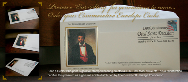 Dred Scott Commemorative Envelop